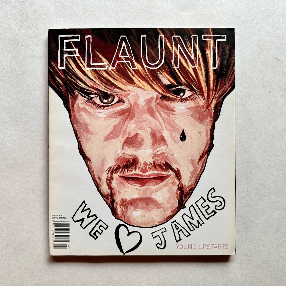 Flaunt Magazine June/July 2000 - Young Upstarts Issue #15 (James Van Der Beek)